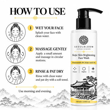 Kojic Skin Brightening Face Wash (100ML)